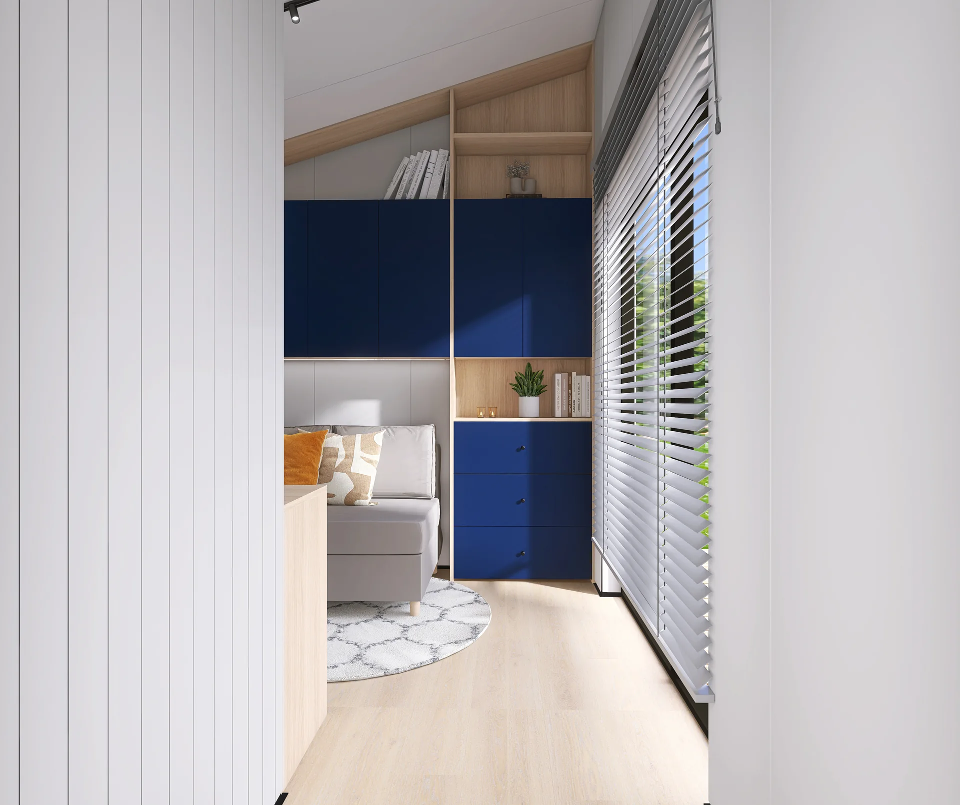 Private and supporting spaces — 4 pokoj — 1