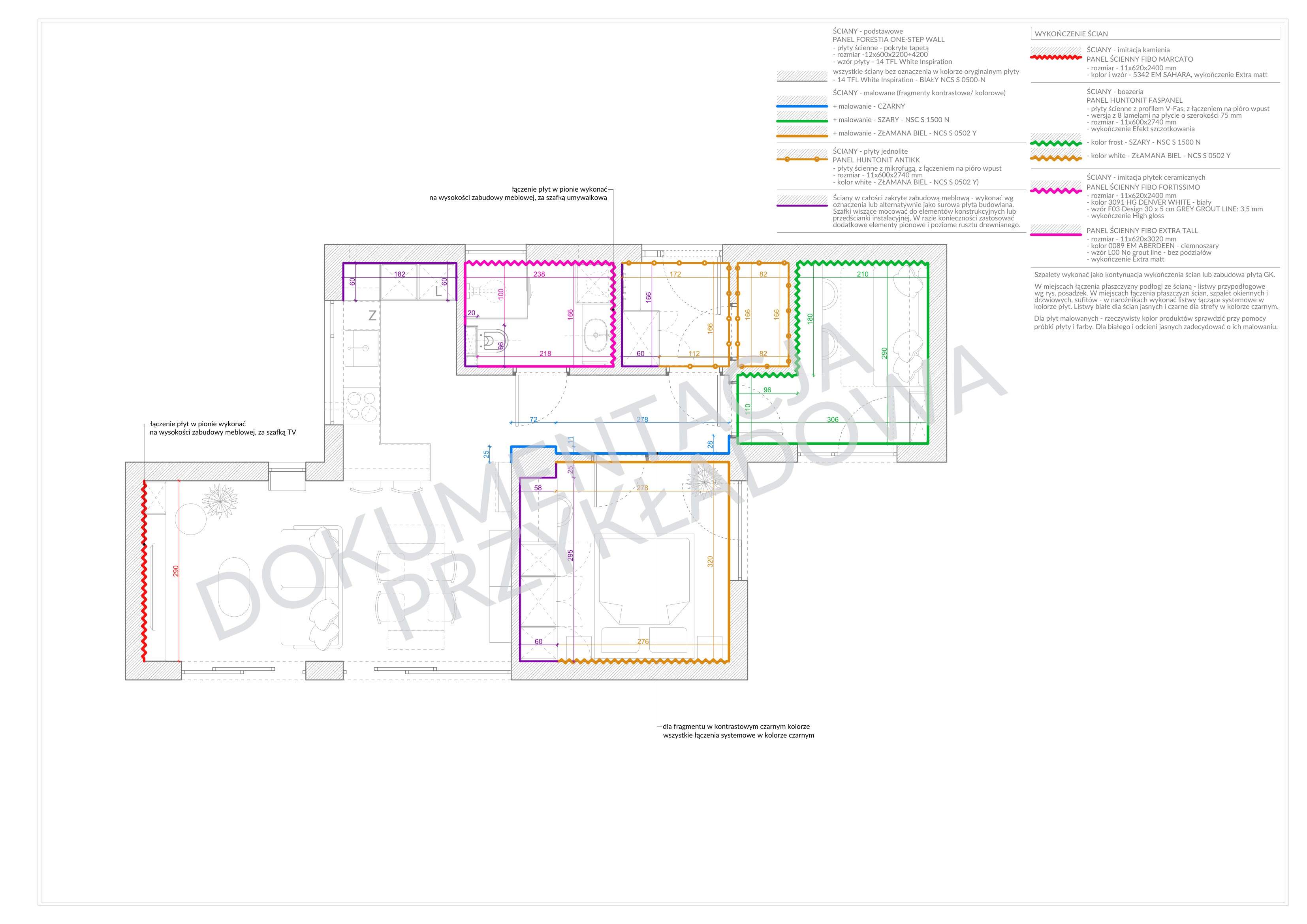 Selected documentation excerpts — Construction documentation — sheet 1