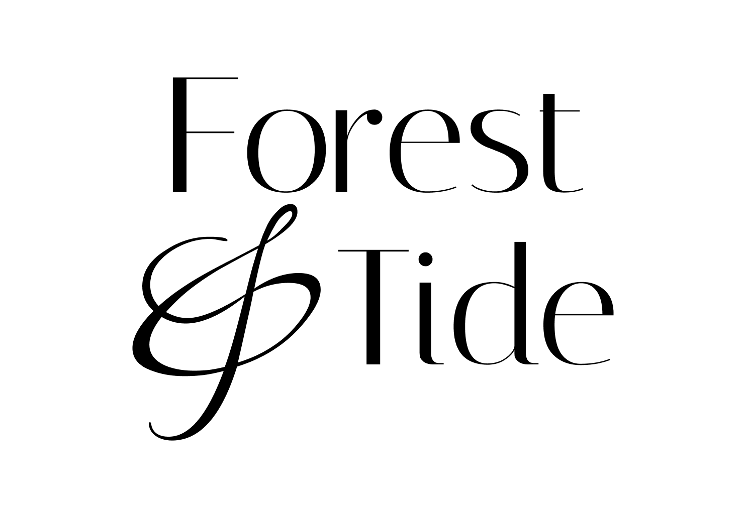 Identity and brand language — Logotype — black