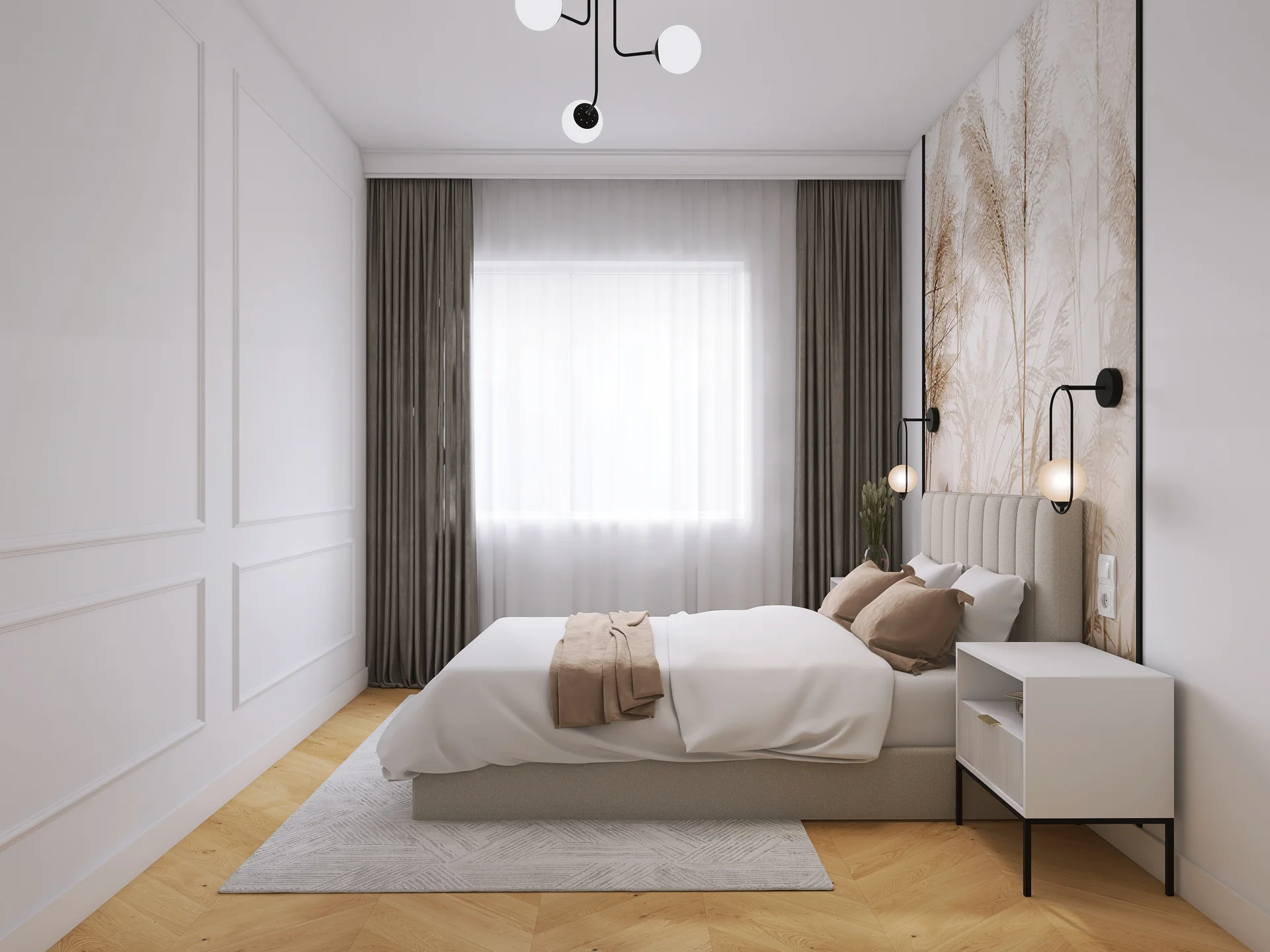 Bedroom — 2 sypialnia — 3