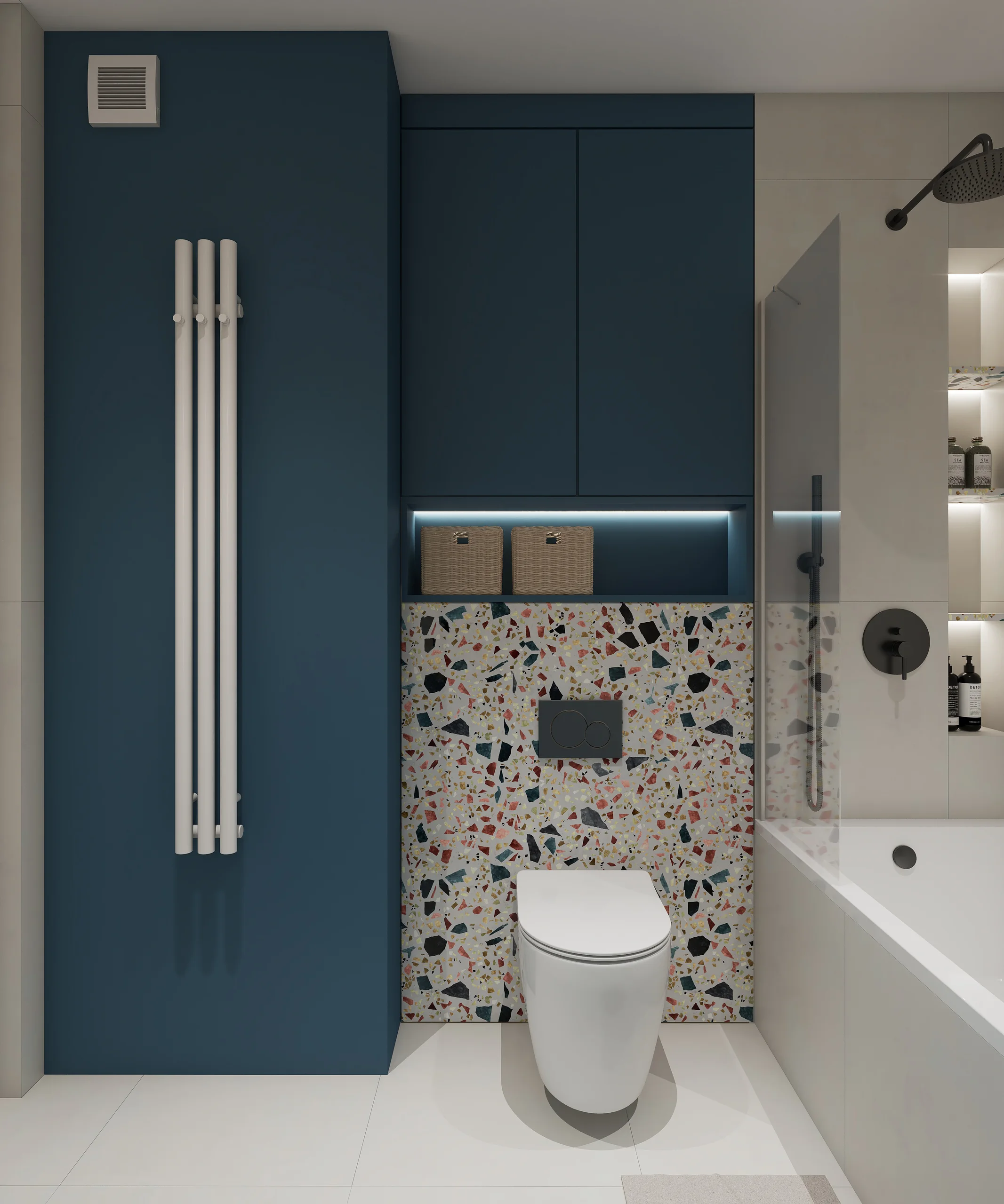 Bedrooms and bathrooms — Lazienka — 2