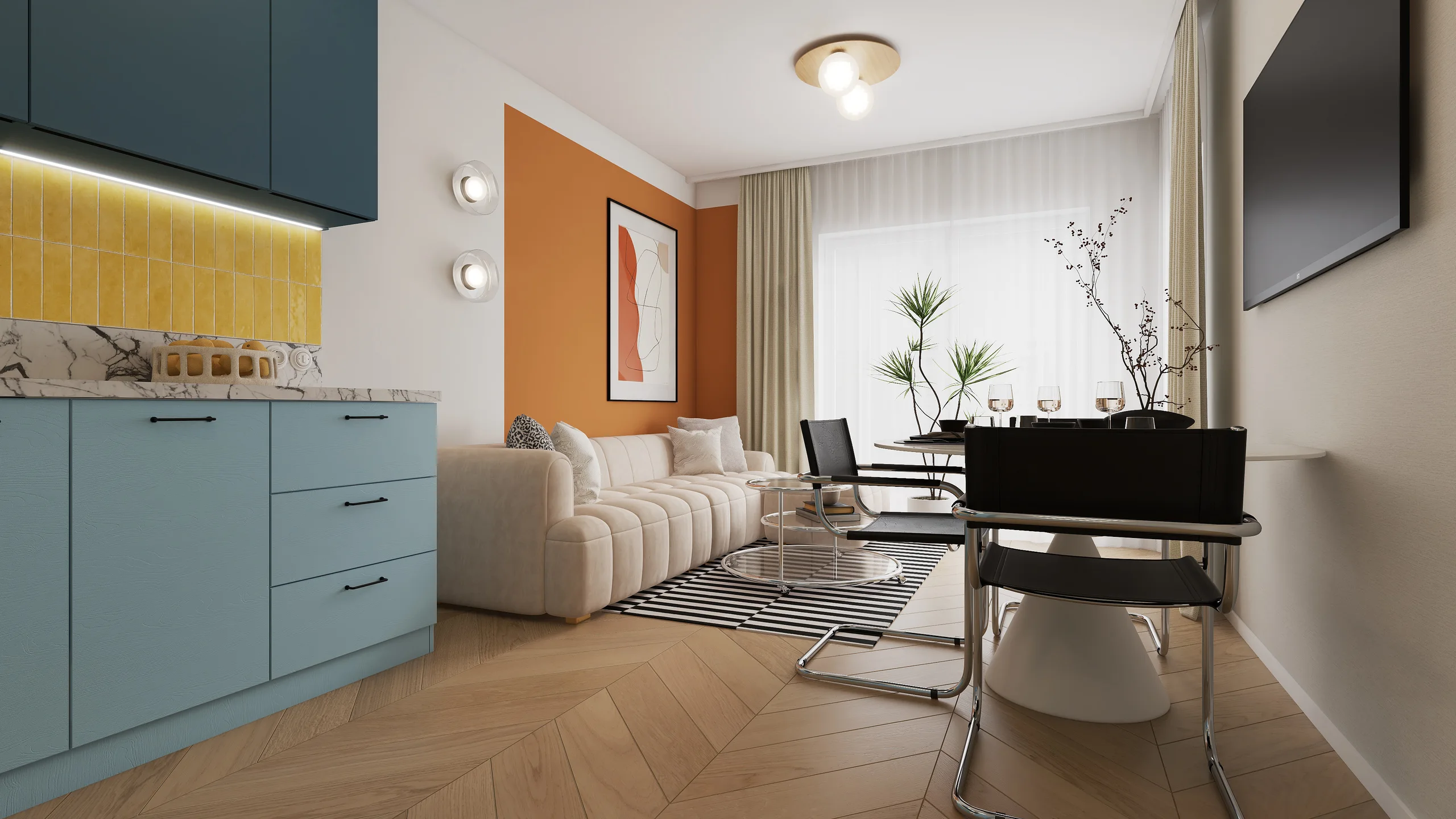 NOVA LINE interior visualisation