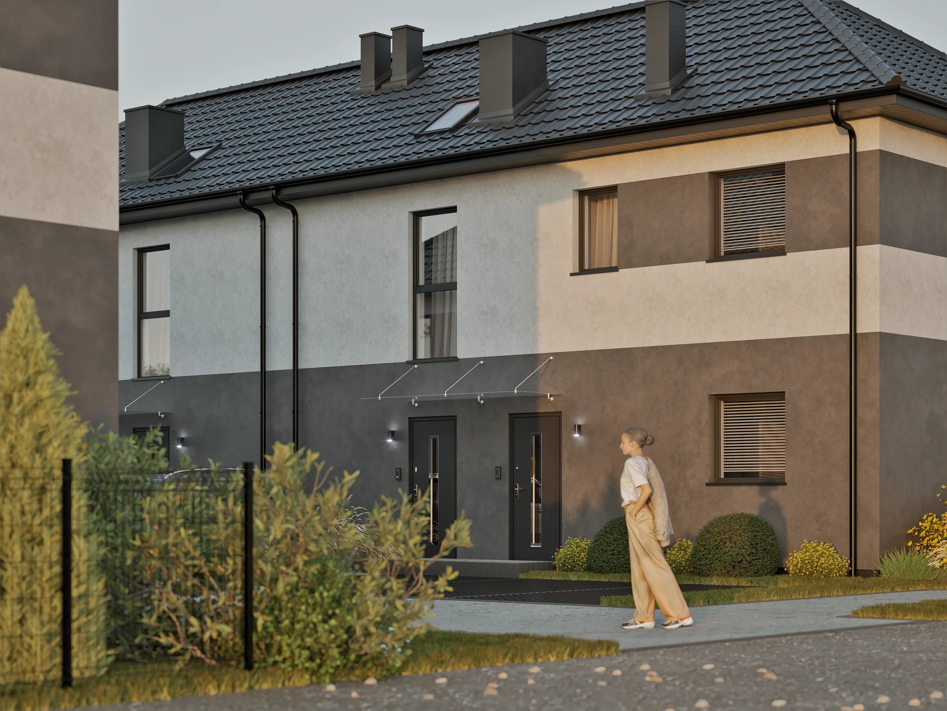 Architecture and setting — Wizualizacja detal