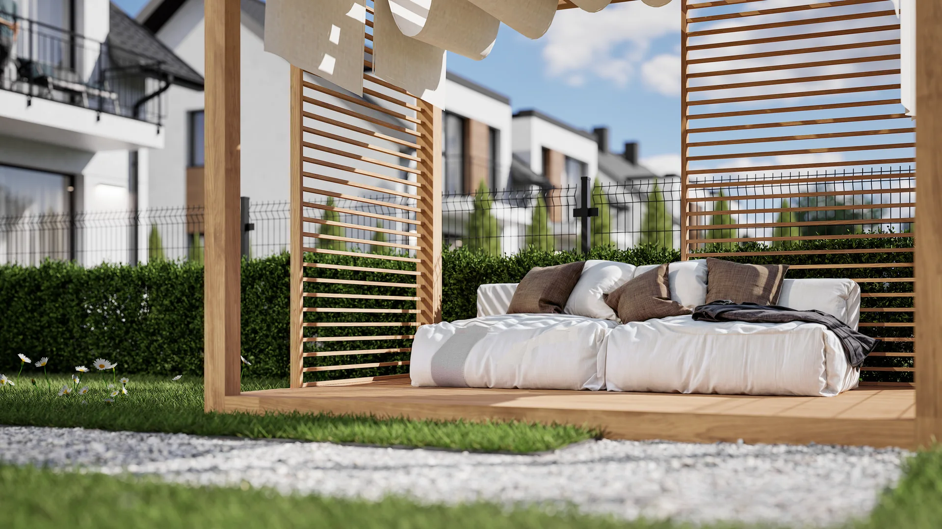Architecture and setting — Wizualizacja detal