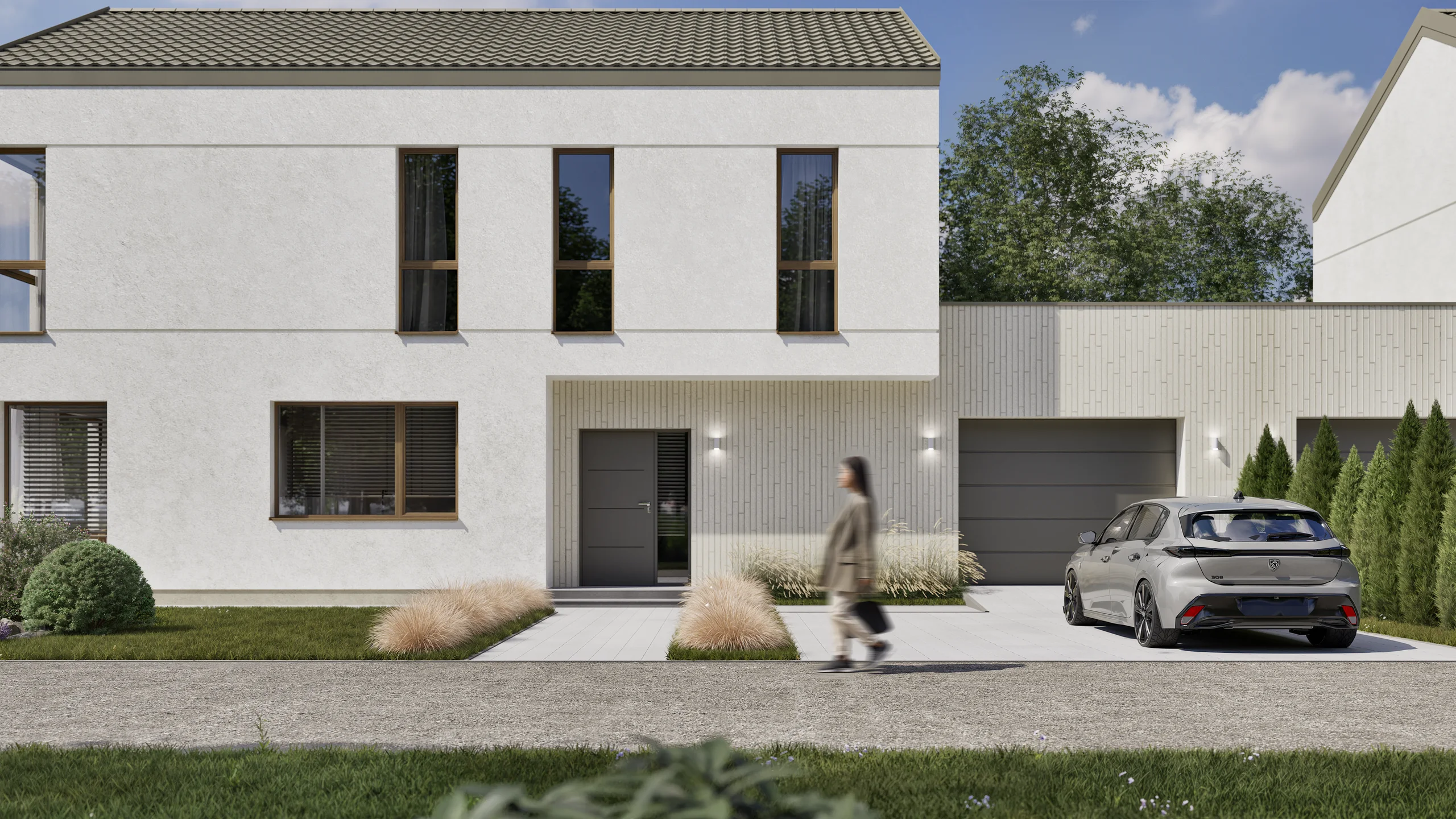 Architecture and setting — Wizualizacja detal