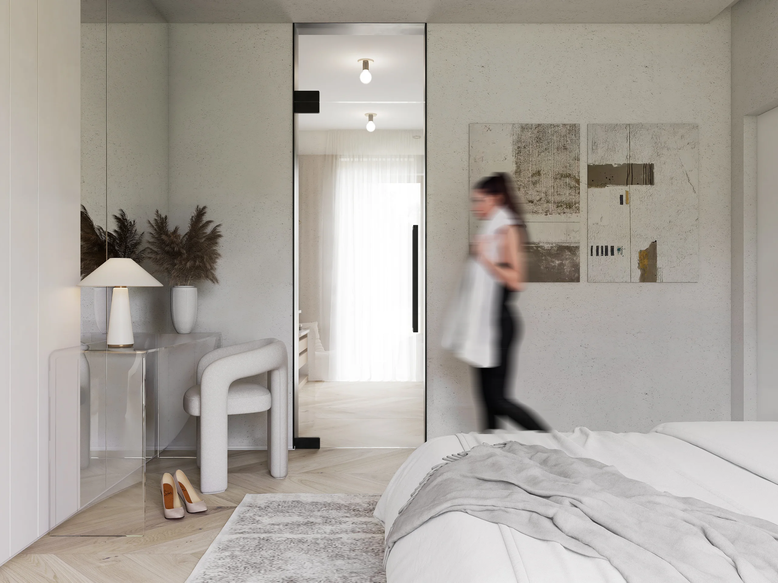 Interiors and ways of living — Sypialnia detal — 2