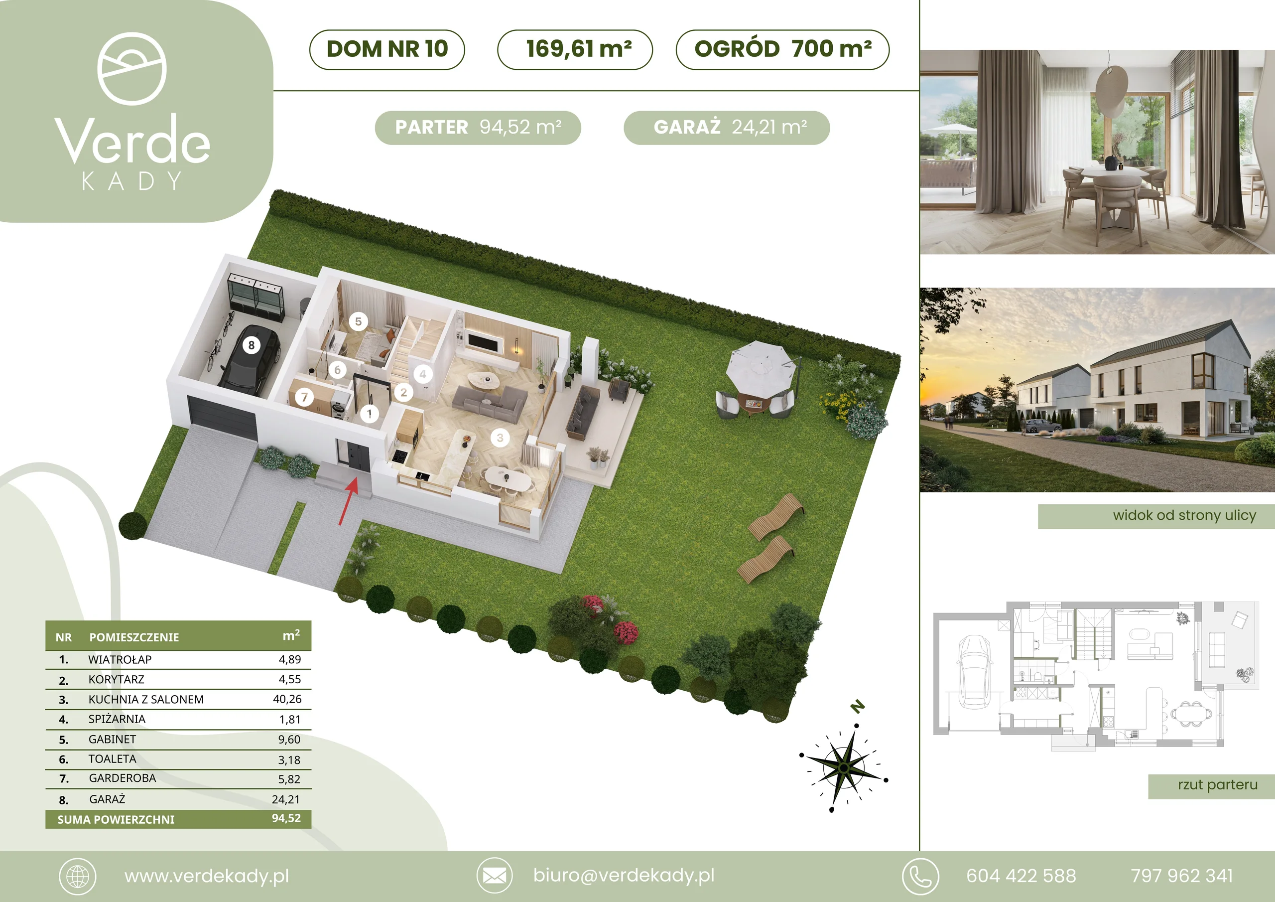 Unit cards and sales materials — Unit card 10 — ground floor